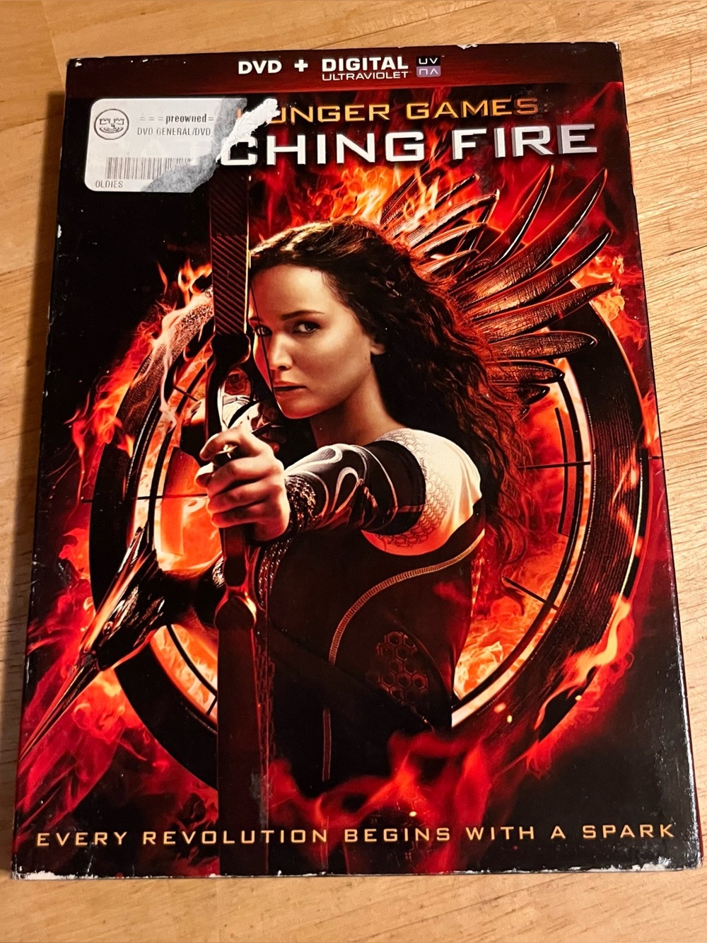 The Hunger Games: Catching Fire DVD